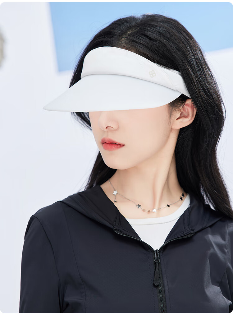 JIUMU Sun Protection Hat for Women, Sun Visor Cap, Sunhat, Visor Hat, Cool Cap, Summer Outdoor Face-Covering UV Protection Hat for Wome 18