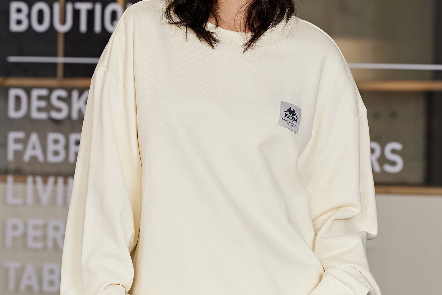 Kappa Knitted Pullover Sweater for Women, 2025 New Round Neck Top, Sports Long-Sleeve Sweatshirt for Men, K0EW2WT93P 2