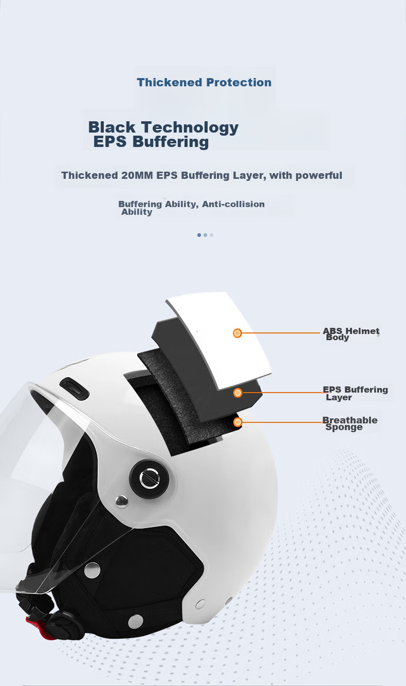 MYARMOR Extra Large Helmet (Head Circumference 62-66cm), Electric Vehicle 3C Certified, New National Standard Large Size Motorcycle Half Helmet, Unisex All-Season Safety Helmet for Electric Scooters, Modern Gray 6