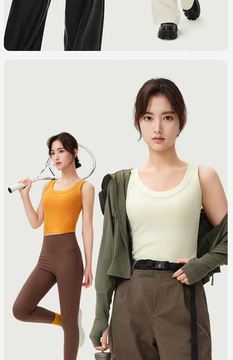Jianyun Wide Shoulder Vest Women's Modal Cotton Suit Inner Thin Sleeveless Camisole Base Shirt Outerwear Summer Top 11