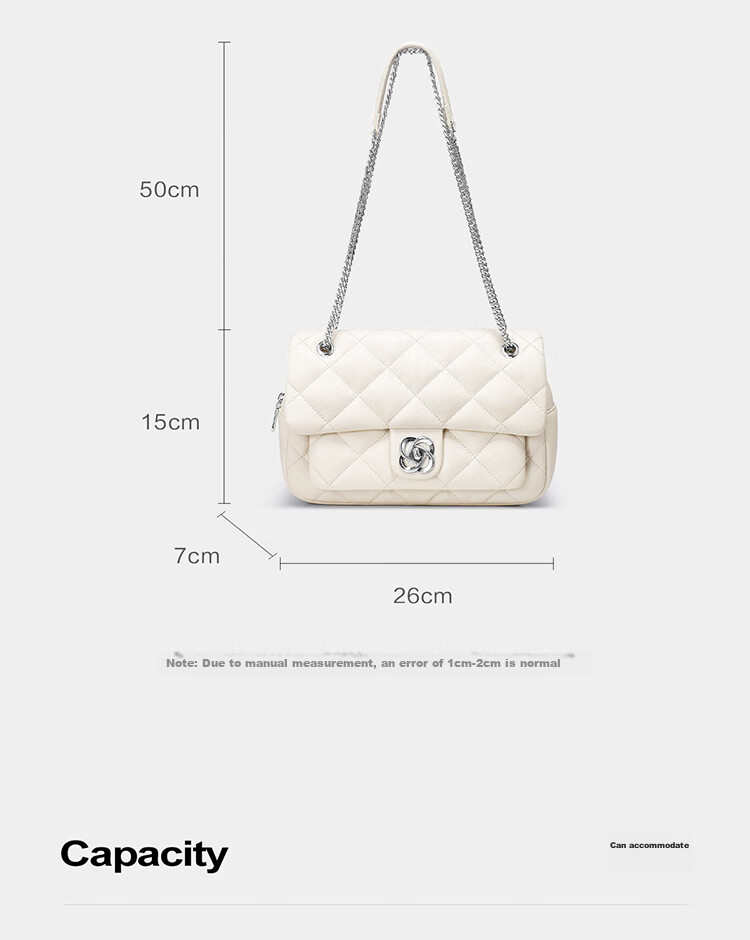 JUST STAR Handbag for Women, 2026 New Style Bag, Light Luxury Shoulder Crossbody Bag, Underarm Bag, Ladies' Purse, Birthday Gift for Wome 9