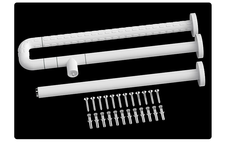 Muvi Accessible Toilet Grab Bar Elderly Safety Handrail Bathroom Anti-Slip Support Rail 1