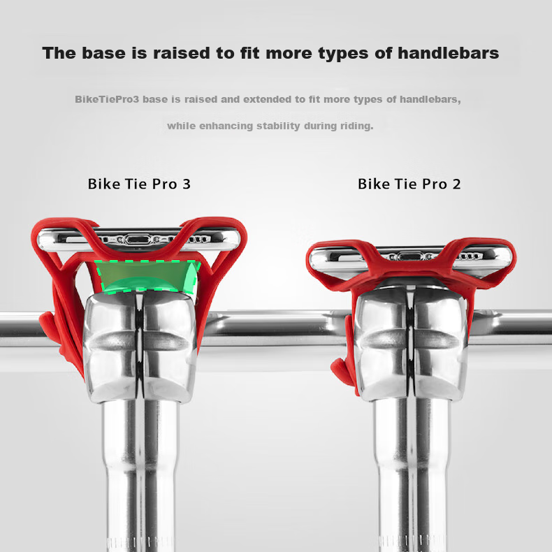 Bone Bicycle Phone Mount, Mountain And Road Bike Cycling Navigation Bracket, Shock-Absorbing, Ultra-Lightweight Handlebar Mount, Quick-Release And Fixed Installatio 10