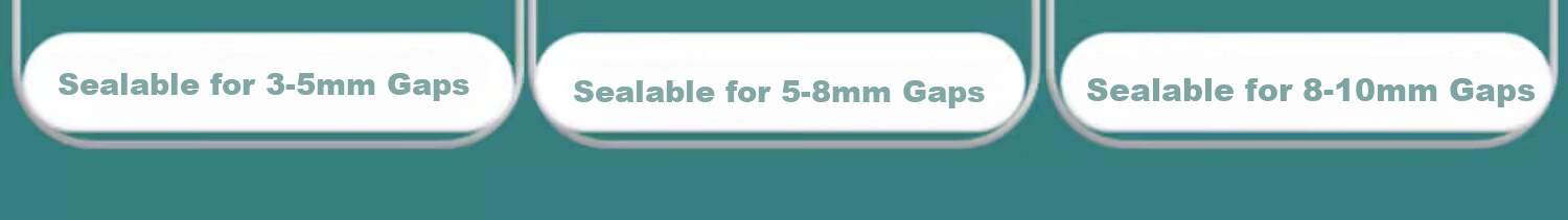 Mileqi EVA Foam Tape, Bedroom Door Soundproof Windproof Tape, Window Gap Sealing Wind Barrier, Door Gap And Frame Soundproof Cold-Proof, 20mm Wide * 2 Meters Long / 4 Rolls [5mm Thick] 7