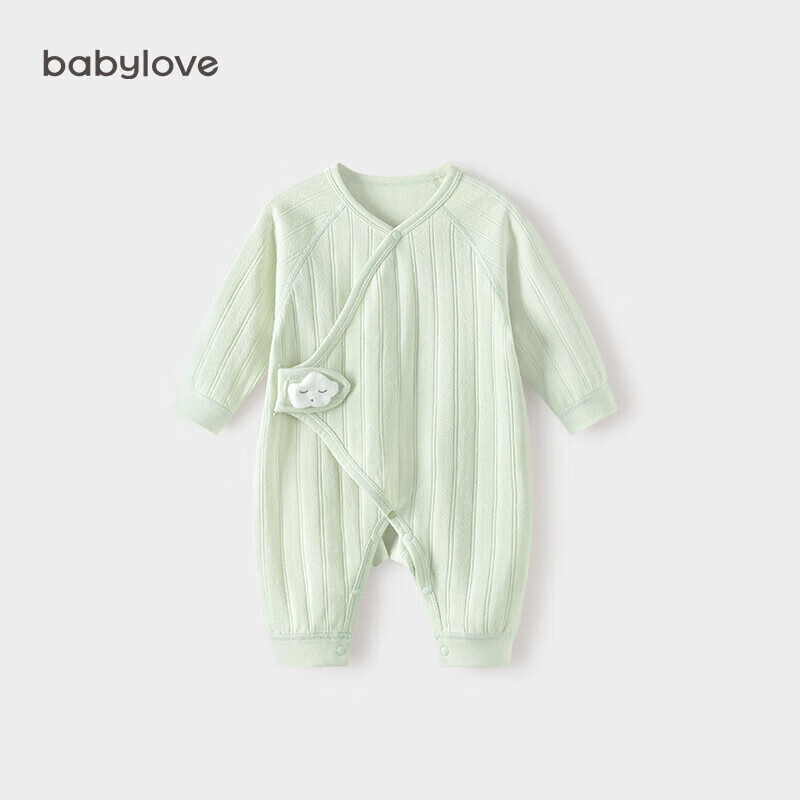 Babylove Baby Romper Spring and Autumn Newborn Infant Monk Suit Full Moon One-piece Autumn Clothes