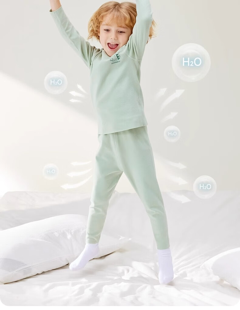 Betis Thermal Velvet Children's Warm Underwear Heating Baby Sleepwear Autumn Clothes Set Autumn Winter Boys Girls 9