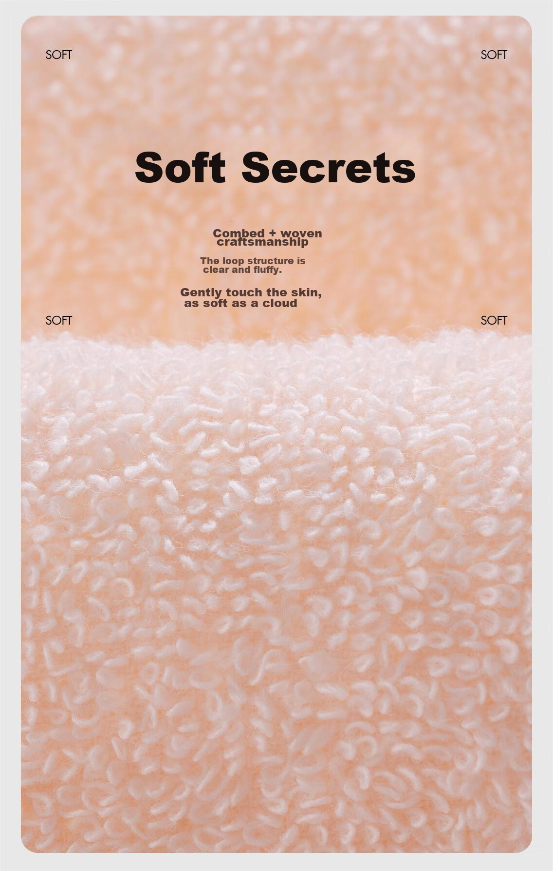Grace 7A Antibacterial Pure Cotton Face Towel Soft Skin-Friendly Absorbent Xinjiang Cotton Adult Home Sports Blue+Pink 5