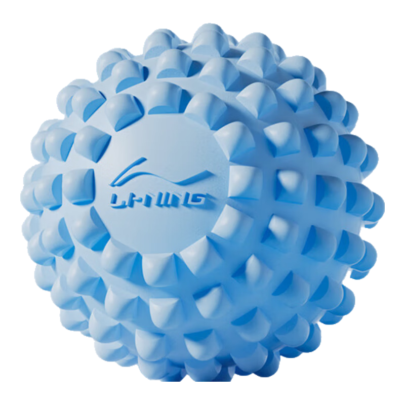 Li-Ning Foot Massage Ball, Muscle Relaxation Ball, Meridian Ball for Feet, Waist And Back, Fitness Yoga Shoulder Neck Fascia Ball, Blue