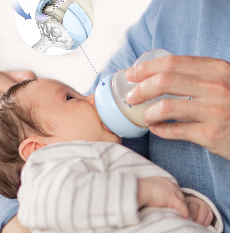 AVENT Philips AVENT Glass Baby Bottle for Newborns, Imported Anti-Choking And Anti-Colic, 120ml 9