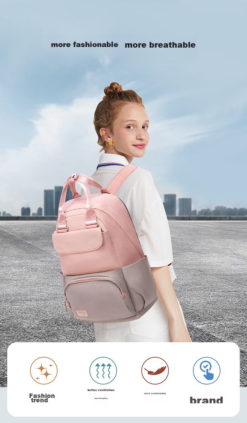 CAMS Floating Weight Reduction Fashion Backpack for Women, Casual Shoulder Bag, Macaron Spring And Summer X03606 10