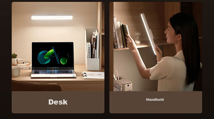 Mijia Xiaomi, Mijia Magnetic Reading Lamp for Home And Dormitory Use, Cool Desk Lamp, Handheld Light Fixture 15