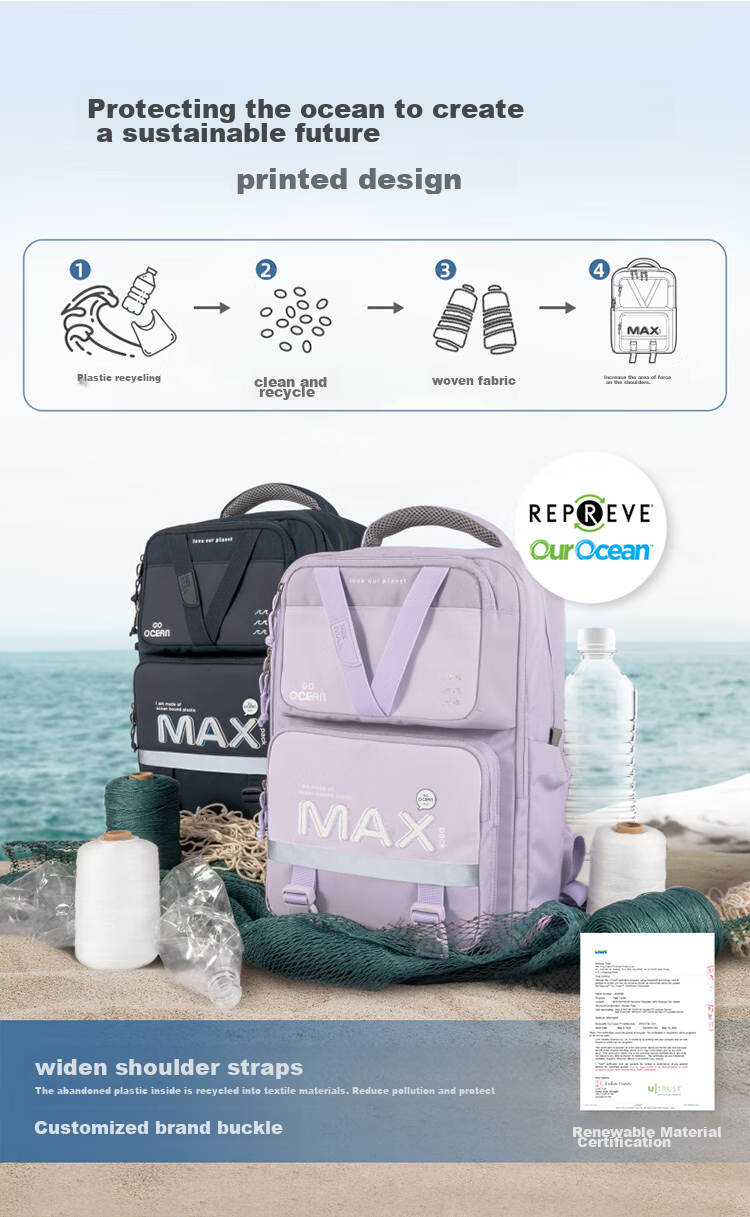 TigerFamily Middle School Backpack for Grades 3-9, Children's Spine-Protecting And Load-Reducing Backpack, Suitable for Boys And Girls 8