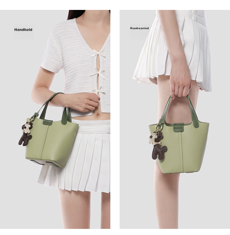 CASSILE Women's Handbag, Bucket Bag, Handheld Vegetable Basket, Light Luxury Tote Bag, Crossbody Bag, 520 Gift for Wife 20