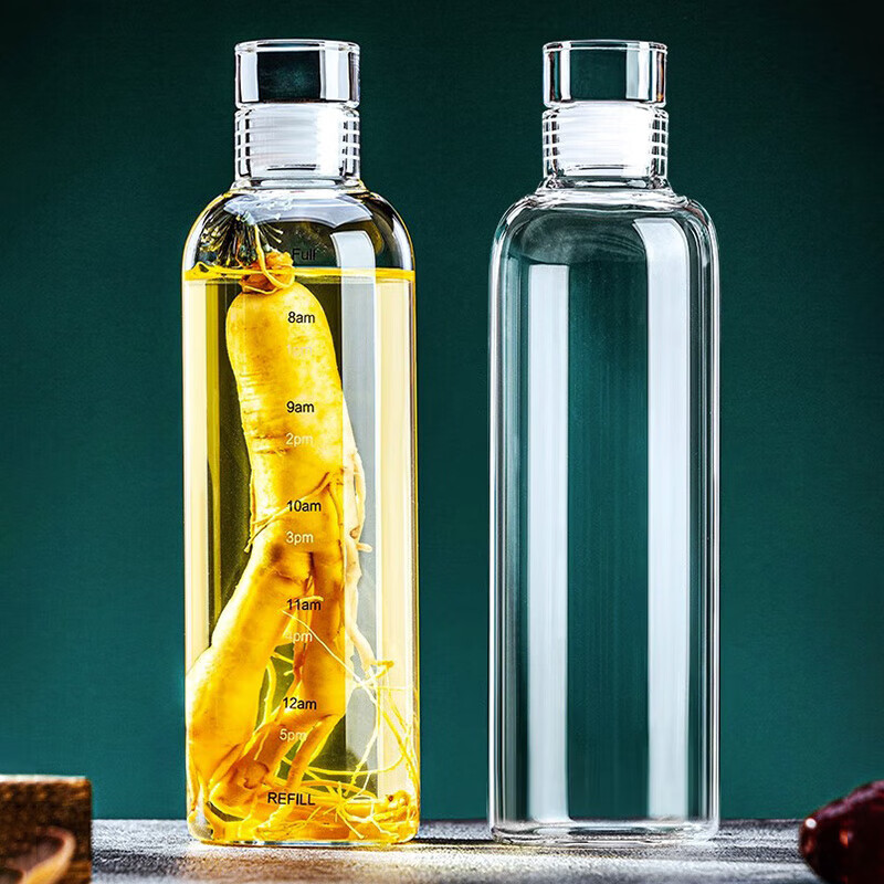 Стеклянная бутылка для вина Baijie, пустая бутылка для настаивания ликера, высококачественная банка для хранения ликера, пустая бутылка для ликера, чашка для холодного заваривания, специализированная бутылка для настаивания ликера