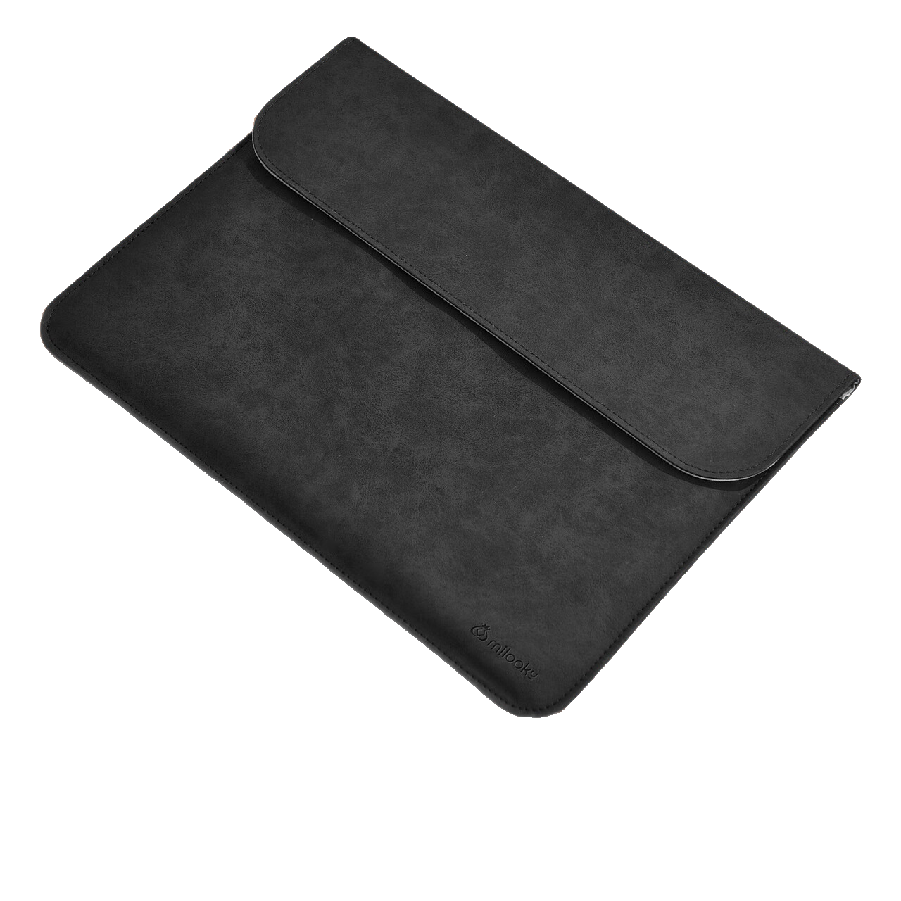 Milooky Laptop Sleeve Compatible with Macbook Pro 14, Protective Case for Huawei Honor 14S, Leather Cover
