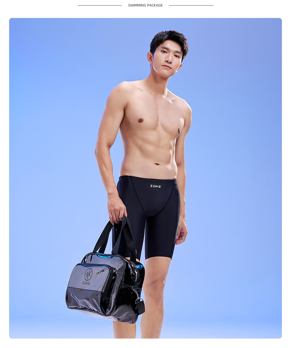 ZOKE Women's Swim Bag, Shoulder And Handheld Bag, Wet And Dry Separation, Portable Sports Bag for Adults, 624505105-3 5