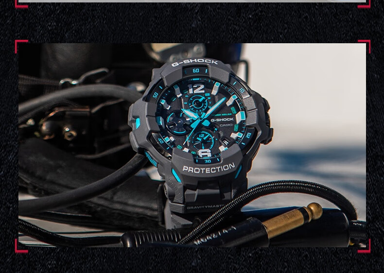 Casio Watch, G-SHOCK Aviation Series Shockproof And Water-Resistant Sports Watch, Gift for Boyfriend, GR-B300 22