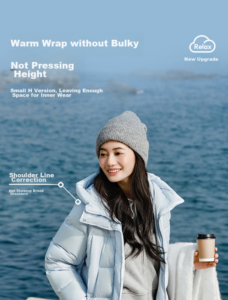 Semir Chen Duling Style Women's 90% Down Long Three-Proof Winter Loose Hooded Coat Simple 109724113001 9