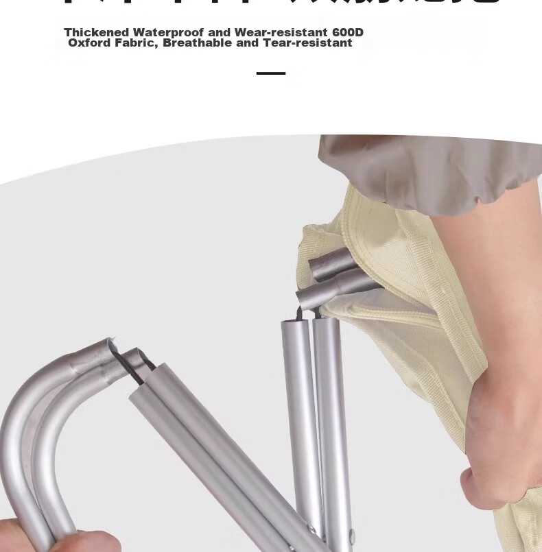 TAN XIAN ZHE Folding Chair Portable Folding Stool Outdoor Bench Camping Ultra-Light Stool High-Speed Rail Queuing Fishing Alloy Chair 16