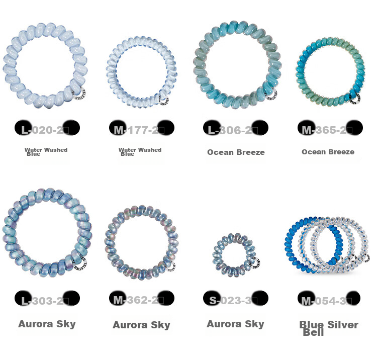 TELETIES American Imported Telephone Cord Organizer, Teli Ring, TT Ring, Cord Wrap Bracelet, Birthday Gift for Women, Tianse Jiguang L 6