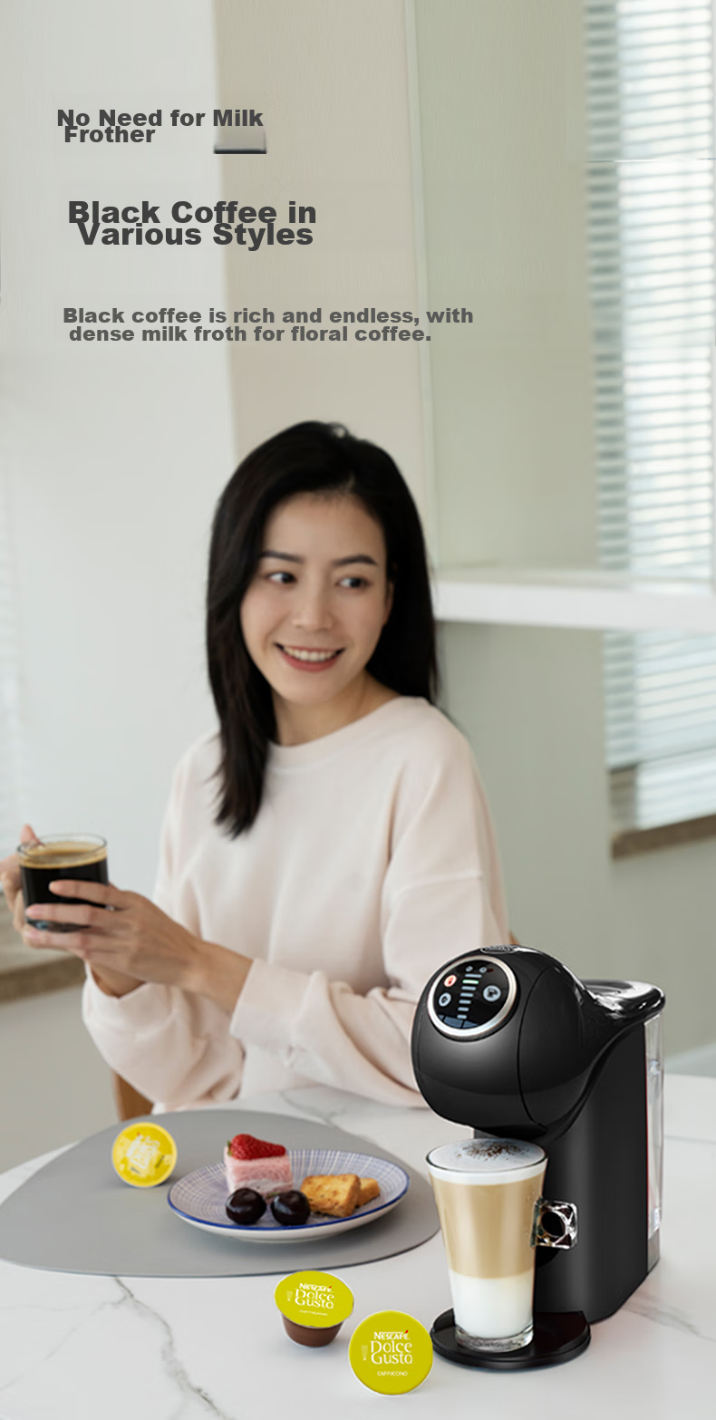 DOLCE GUSTO, Nestle Doulce Gusto, Portable Capsule Coffee Machine, Mini Single-Serve Machine, Fully Automatic Upgraded Version, New Pre-Infusion Function, 4 Temperature Settings 6