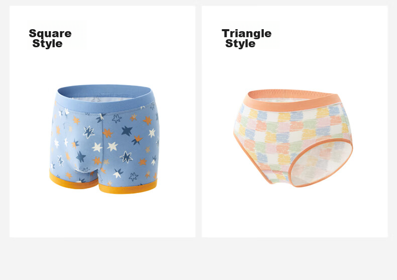 Bananain 501C Children's Underwear, Boys And Girls, Big Kids, 10A Antibacterial, Teenage Developmental Period, Boxer Briefs, Triangle Shorts, Baby Underwear 3