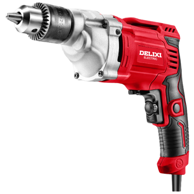 DELIXI ELECTRIC Corded Electric Drill Multi-Function Handheld Screwdriver Power Tool