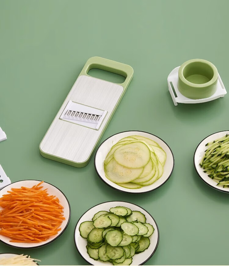 Maomiyoupin Vegetable Slicer, Potato Shredder, Multi-Functional Cutting Tool for Vegetables And Potatoes 2