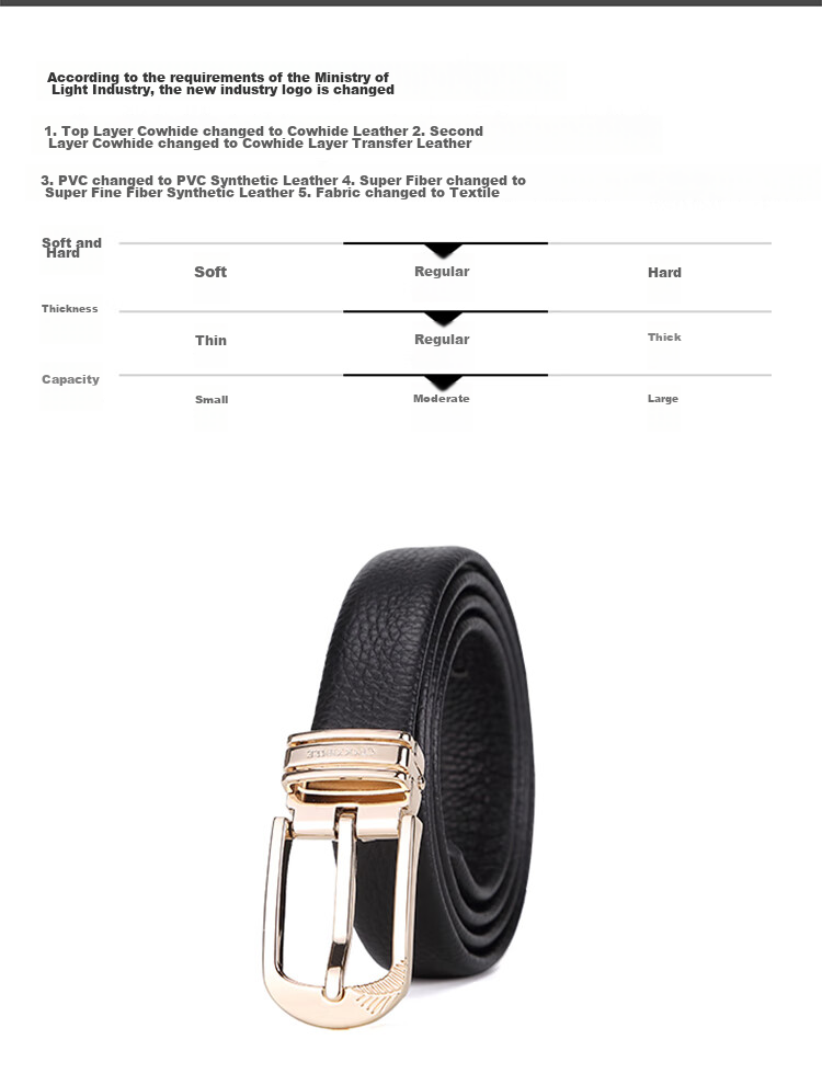 CROCODILE Zodiac Year Top-Grain Leather Women's Belt, Casual Pin Buckle Belt, Birthday Gift for Girlfriend, 11609 Red 8