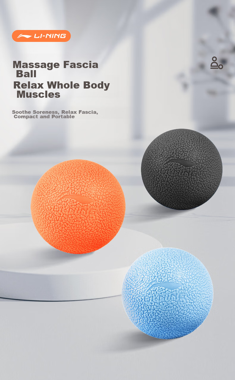 Li-Ning Foot Arch Correction Ball for Children, Flat Feet Correction, Arch Training Ball, Muscle Relaxation Meridian Fascia Massage Ball 1