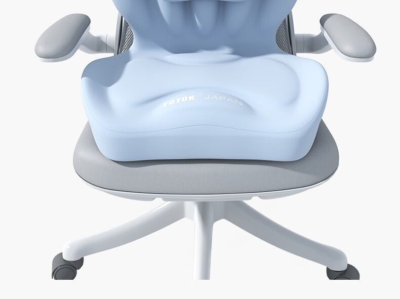 Youtengyouju YOTOK (Japan) Genuine Office Lumbar Support Cushion, Back Support Seat Pad, Integrated Workstation Chair Cushio 11