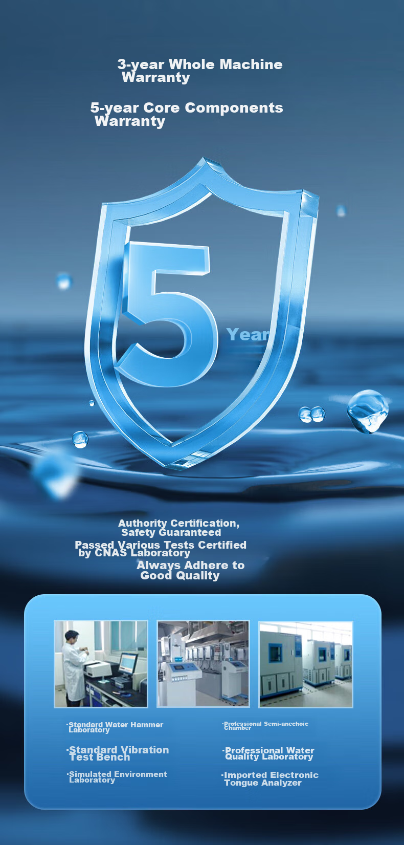 Midea Core-Saving Direct Drinking Water Purifier Set [Baize Max1200G + Pre-Filter-25pro], Under-Sink Smart Faucet, RO Reverse Osmosis Household All-In Drinking Water System 21