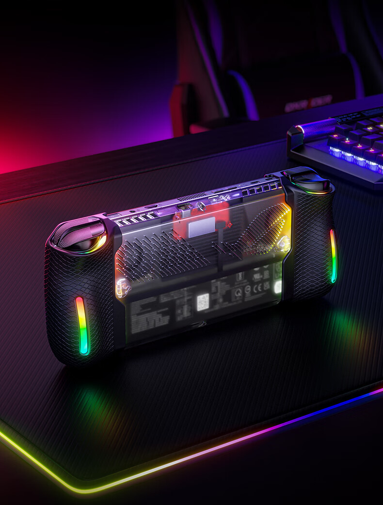 JSAUX Protective Case for ROG Ally X Grip Cover Accessories ASUS ROG Handheld Anti-Slip Black 7