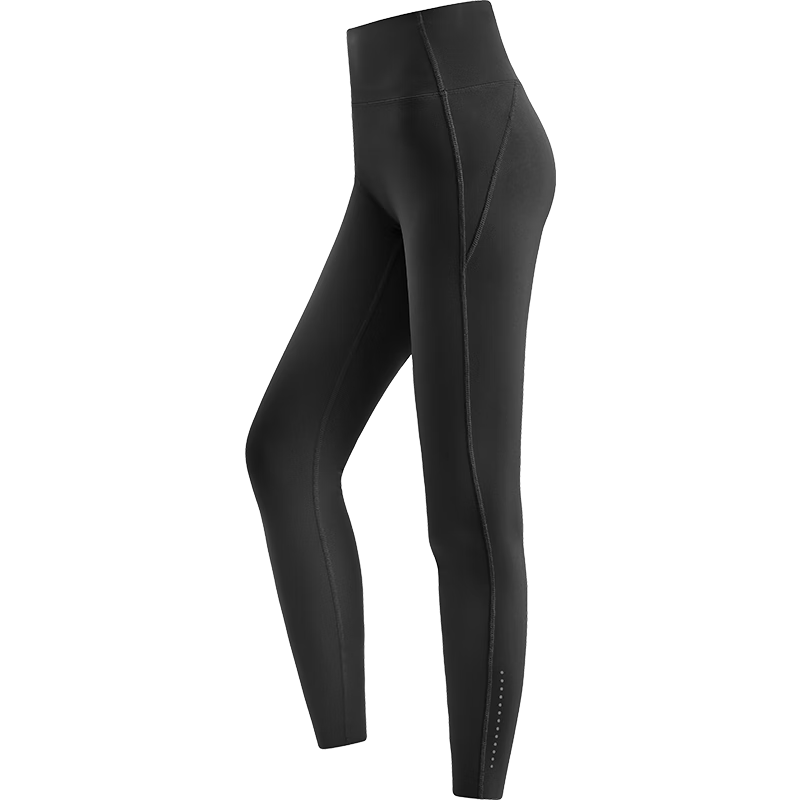 CAMEL High-Waisted Seamless Women's Tight Yoga Running Fitness Pants Y1W140L624A5 Phantom Black S