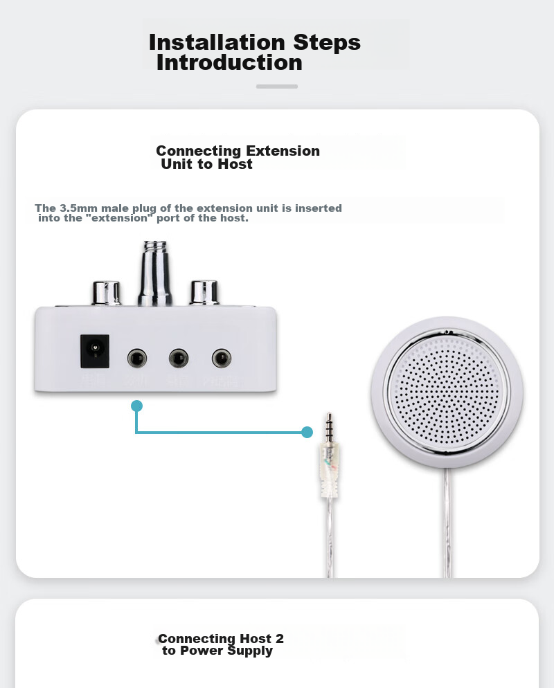 Deshun DS-811 Two-Way Intercom for Windows, Circular Speakerphone with Microphone for Bank Teller, Hospital Desk, Train Station, And Post Office Windows 11