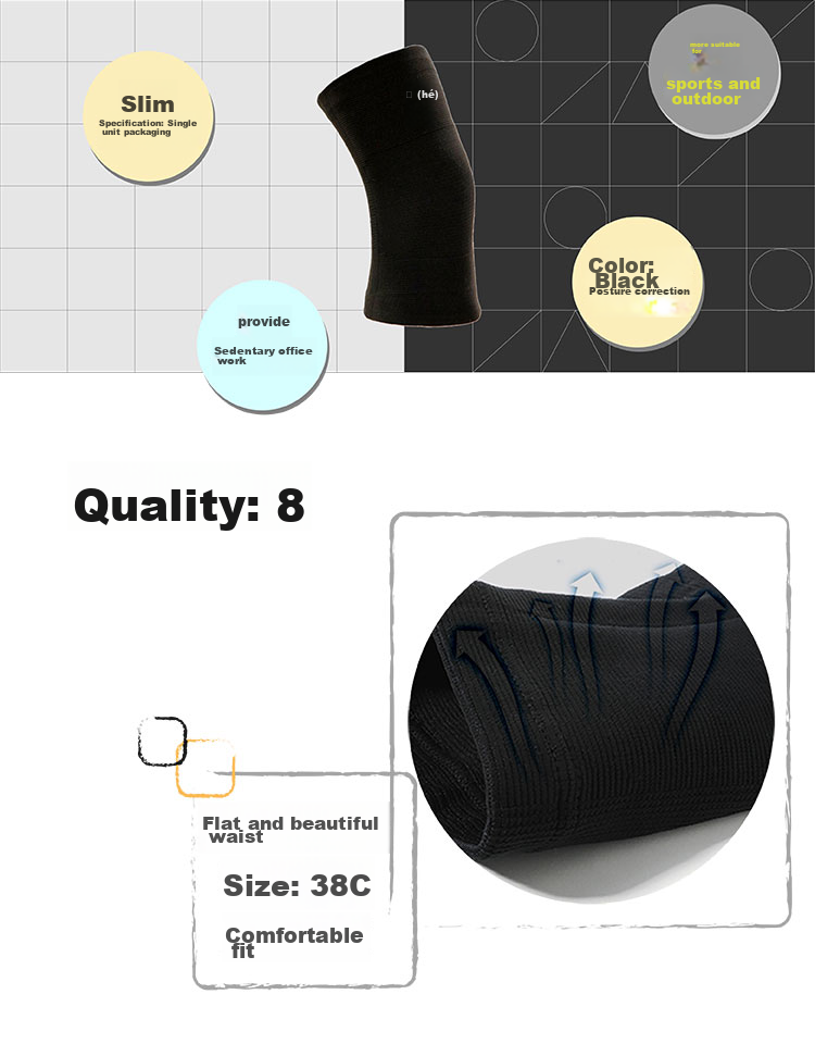 AQ Knee Brace for Sports, Running, Hiking, Cycling, Knee Joint Protection Equipment, 1151M Knee Sleeve, 34.3-38.1CM 5