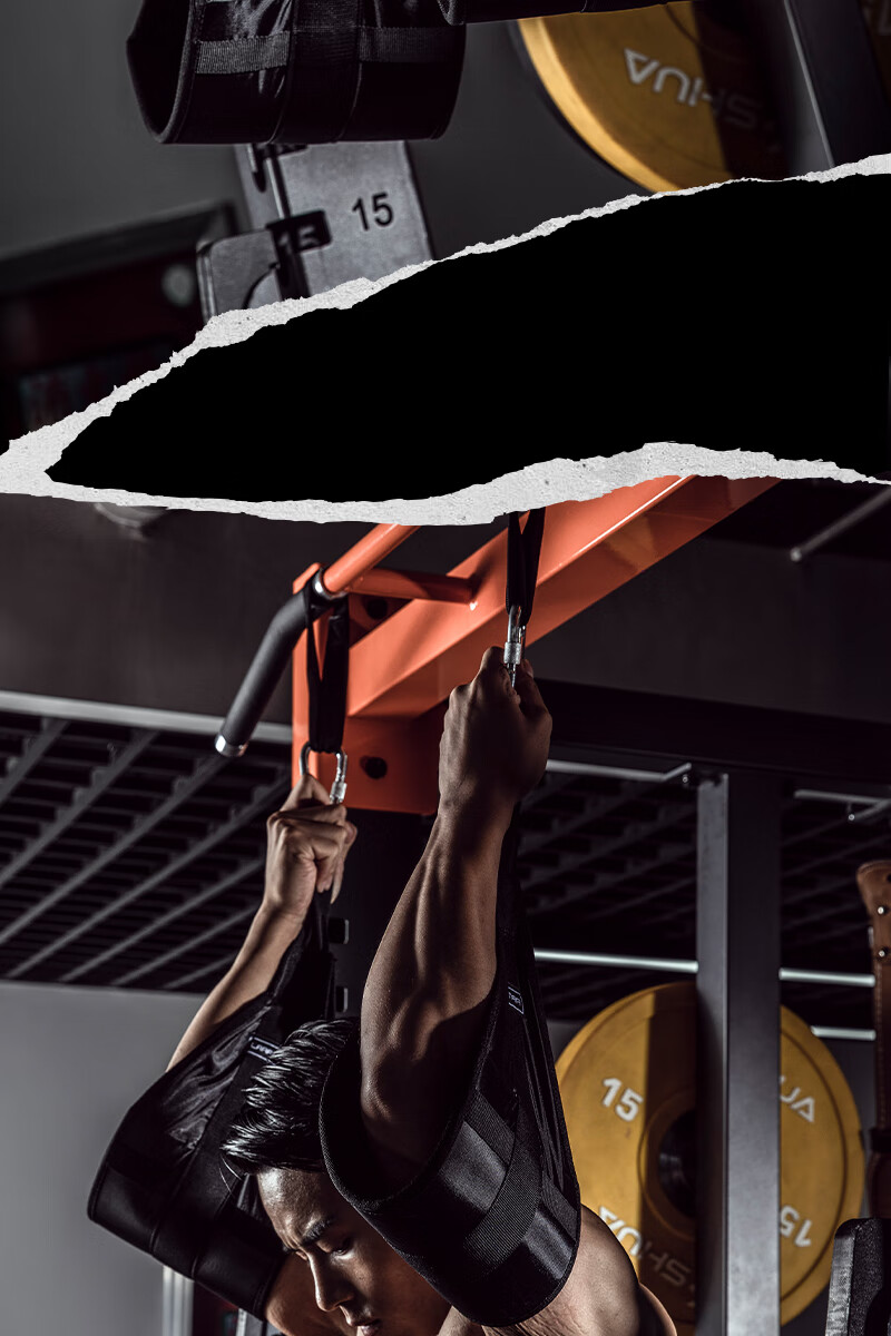 LARASTAR Hanging Leg Raises with Straps, Pull-Up Assist Band, Abdominal Crunch Support Band for Fitness Training 9