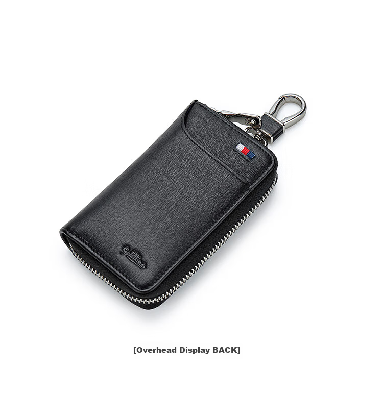 Goldlion Men's Key Case Gift Box, Card Holder, Male Keychain, Waist-Hanging Key Ring, Birthday Gift for Gifting 13