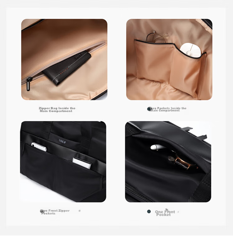 GOLF Travel Bag, Sports And Fitness Bag for Women, with Separate Shoe Compartment, Dry And Wet Separation, Handheld Luggage Bag for Business Trips And Travel, Shoulder Bag 18