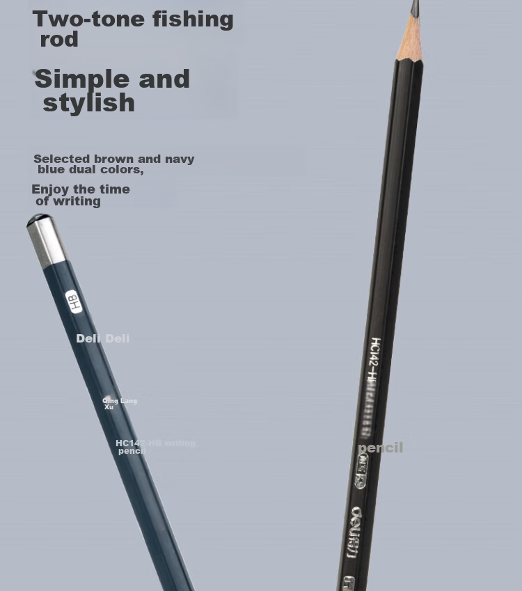 Deli Zhen Nai Xie Hexagonal Writing Pencil HB (10 Pieces/box), Drawing, Writing Practice, Doodling, HC142-HB, Student Back-To Stationery 4
