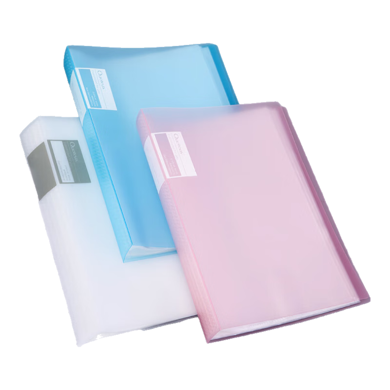 Deli A4/80-Page Document Folder with Pockets, Certificate Collection Binder, Pregnancy Check-Up Organizer, Delivery Report Holder, Sheet Music Folder 72458 Red