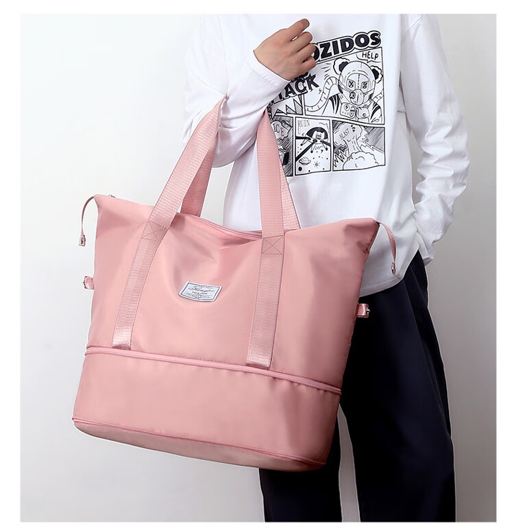 Aibaoshi Maternity Hospital Bag, Large Capacity Luggage for New Mothers, Postpartum Storage Bag, Hospital Admission Handbag, Beige M398 16