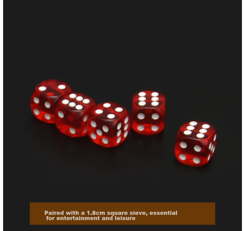 Huasheng Poker Chips Double-Sided Texas Hold'em 500 Code Dice Set H-025, 500 Pieces, Mahjong Chip Set 7
