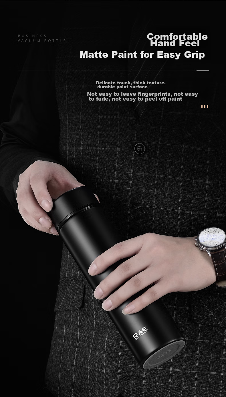 Ranye Custom Insulated Mug for Students, 316L Stainless Steel Tea Cup, 500ml, R3686, White, for National Day And Wedding 20