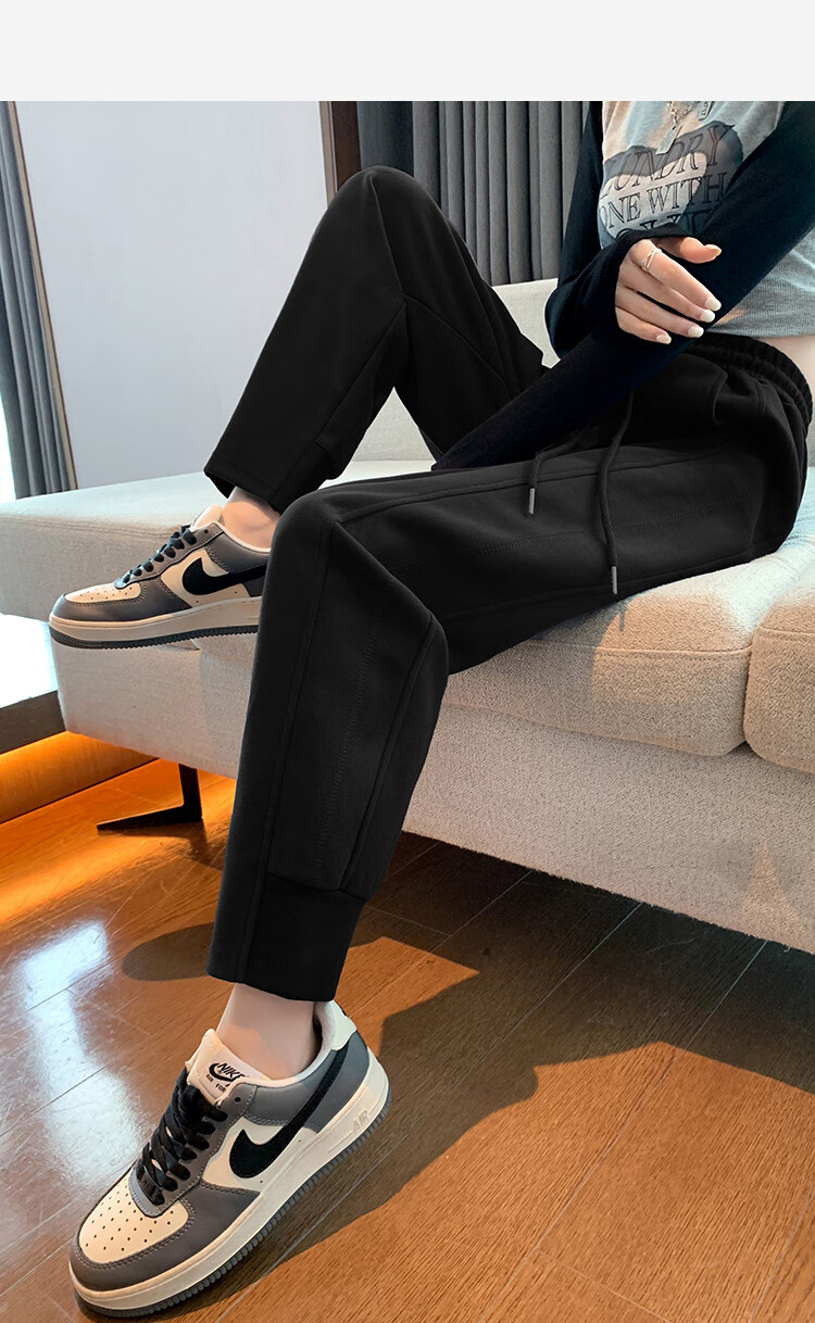 TonLion 2026 Fall New Women's Harem Carrot Casual Pants, Knitted Loose Sweatpants, Jogger Pants 23