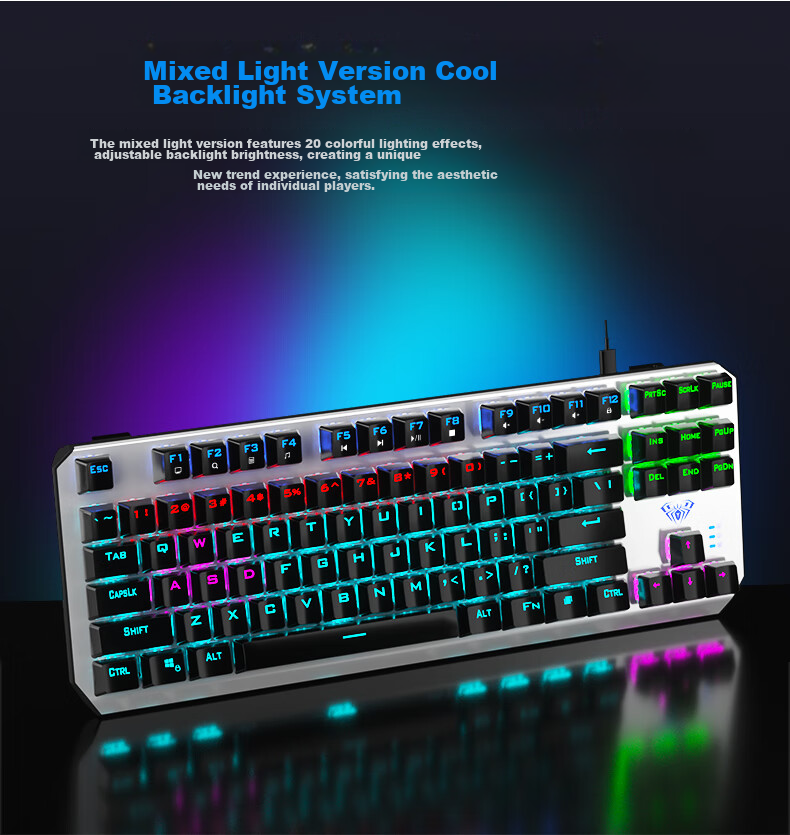 AULA Nova75 Custom Mechanical Keyboard Tri-Mode Wireless Wired Bluetooth Gasket Structure Hot-Swappable Full-Key Gaming Office Shadow Gray Caramel Latte Switches 9