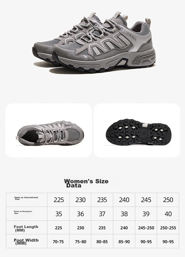 CAMEL [Taihang] Outdoor Hiking And Mountaineering Shoes for Men And Women, Water-Resistant, Non-Slip, Breathable, Climbing Sports Footwear 21
