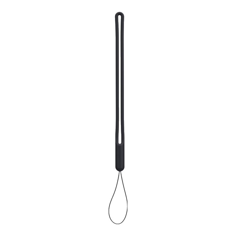 ESCASE Phone Lanyard, Camera Strap, Wristband, Wallet, USB Drive, Keychain, ID Holder, Huawei Mate60 Pro, Honor And Other Phone Silicone Soft Version, Yadan Black ES-XS2
