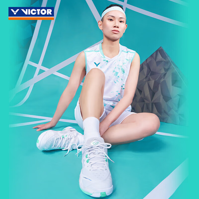 VICTOR Badminton Shoes, Professional Breathable Shock-Absorbing, Dai Xingying Exclusive Series, P9200TTY NL, Size 37