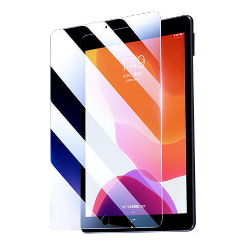 ALittleFlower [Over 100,000 Sold] Tempered Glass Screen Protector for IPad 9/8/7 10.2-Inch, Compatible with 7th/8th/9th Generation 21/20/19 Models, Anti-Fingerprint HD Protective Film for Apple Tablet